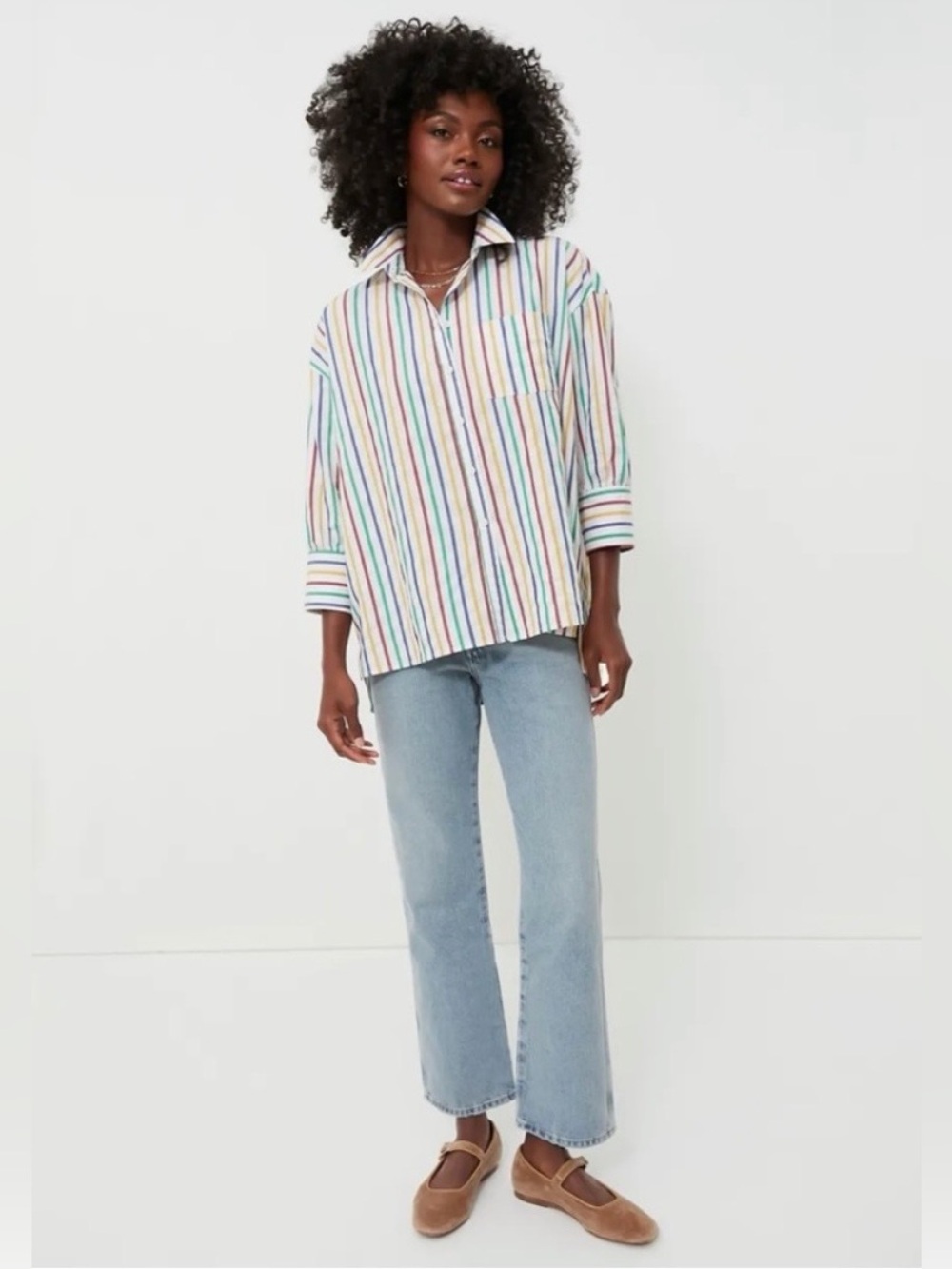 Tuckernuck Pomander Place Adair Boyfriend Shirt NWTs